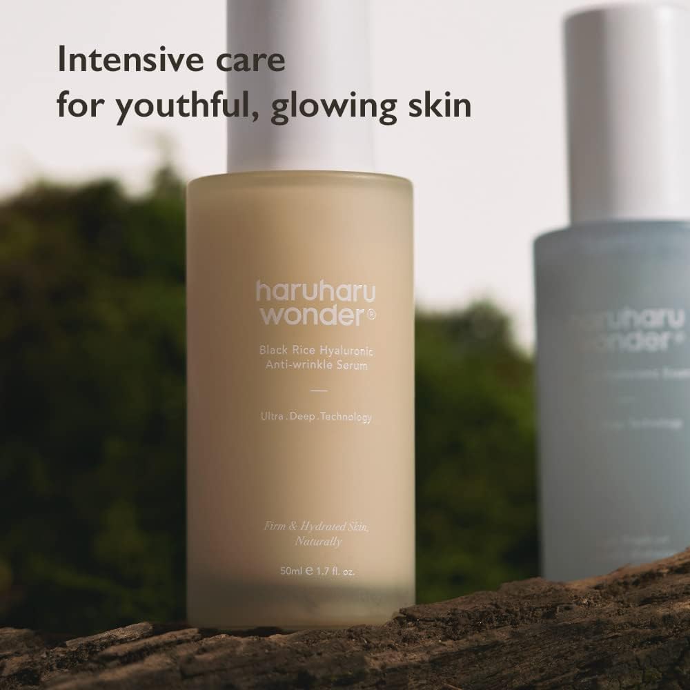 Haruharu Wonder Black Rice Hyaluronic Anti-Wrinkle Serum 50ml - Image 3