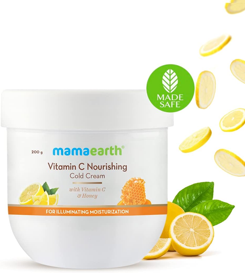 Mamaearth Cold Winter Cream with Vitamin C & Honey - 200g - Image 2