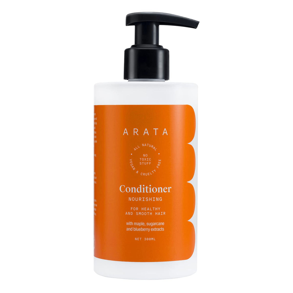 Arata Natural Nourishing Hair Conditioner, Orange - 300 ml