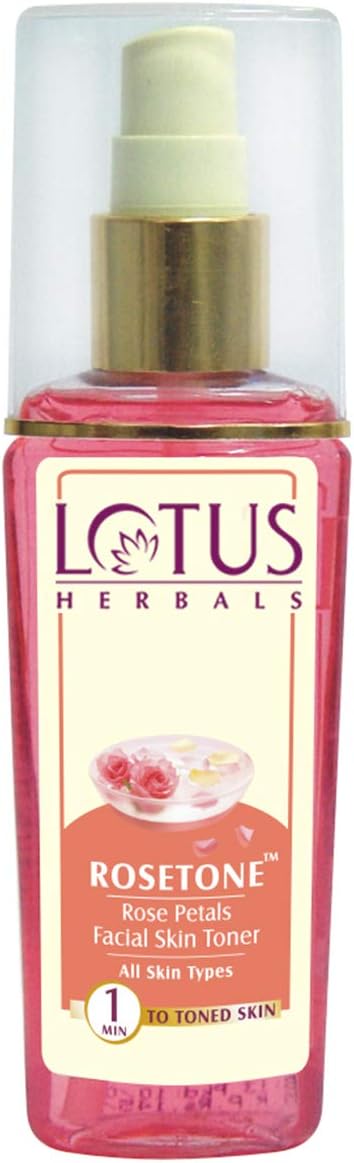 Lotus Herbals Rosetone Facial Skin Toner 100ml - Face Serum Treatment