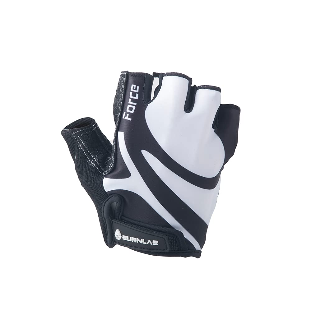 Burnlab Flex Gym Gloves - Weightlifting & Cycling - Soft Padding - Small - Image 2