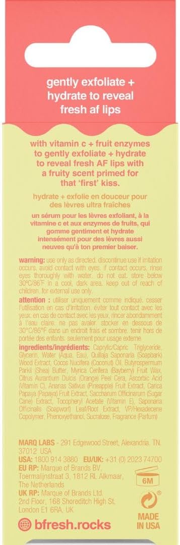 Bfresh Exfoliating Lip Serum with Vitamin C & Fruit Enzymes - 15ml - Image 2