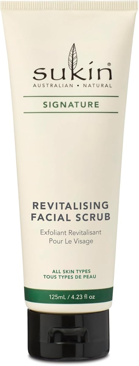 Sukin Revitalising Facial Scrub with Bamboo & Walnut Shell - 125ml