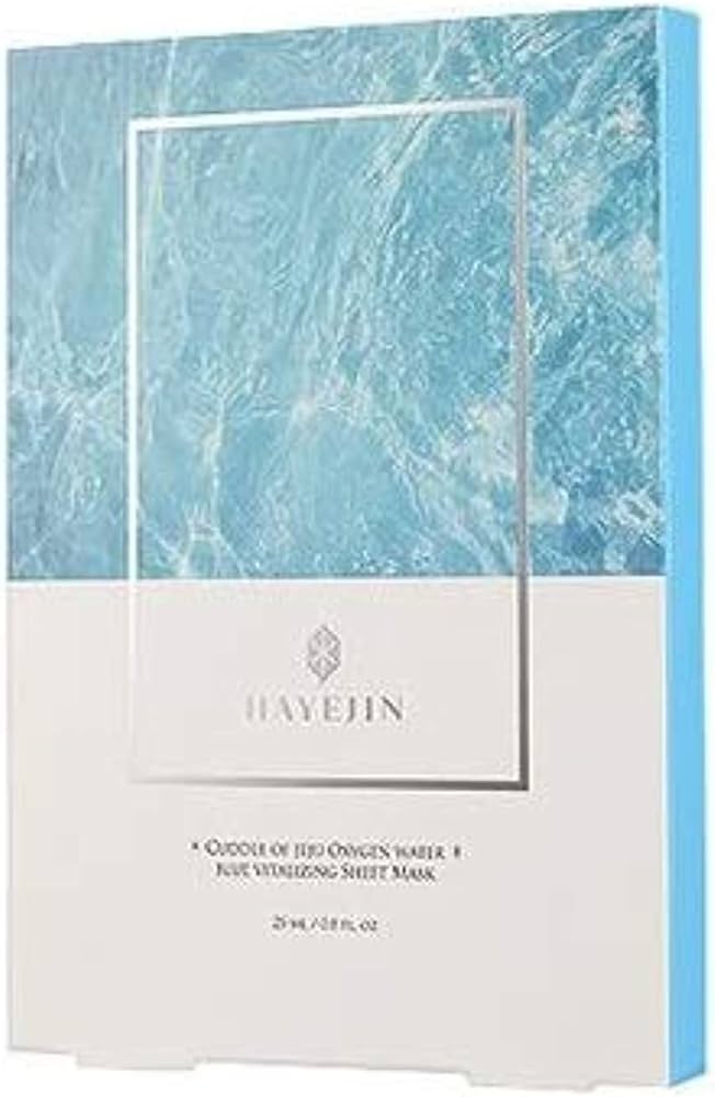 Hayejin Blue Vitalizing Sheet Mask - 25ml - Image 5