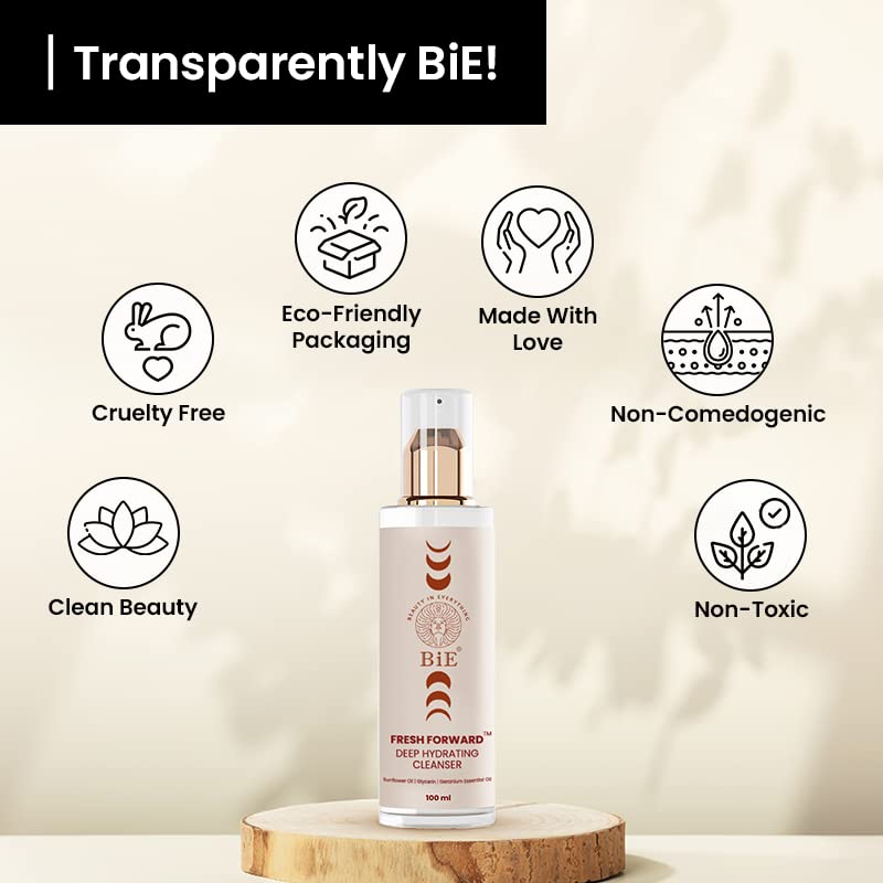 Bie Fresh Forward Deep Hydrating Face Cleanser, 100ml - Image 6