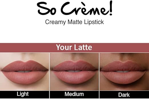 Nykaa So Creme! Creamy Matte Lipstick You're Latte - Colour Cosmetics - Image 4