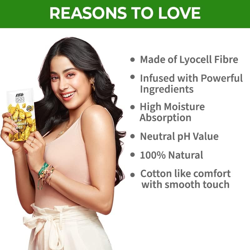 Nykaa Skin Secrets Tea Tree & Aloe Vera Sheet Mask - Single Use - Image 5