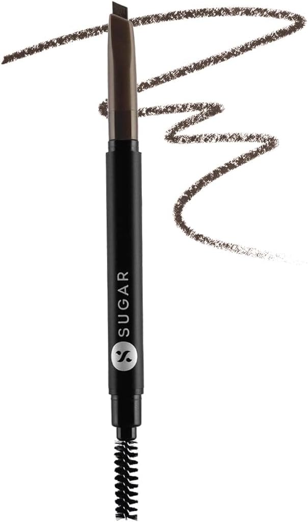 Sugar Cosmetics Arch Arrival Brow Definer - 03 Woody Scooby, Colour Brow Pencil