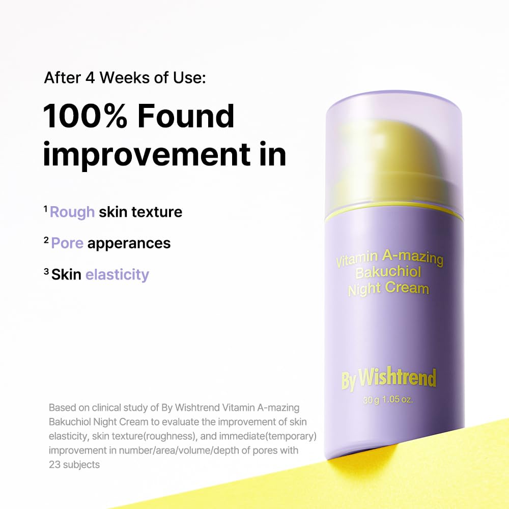 By Wishtrend Vitamin A-mazing Bakuchiol Night Cream - 30g - Image 5