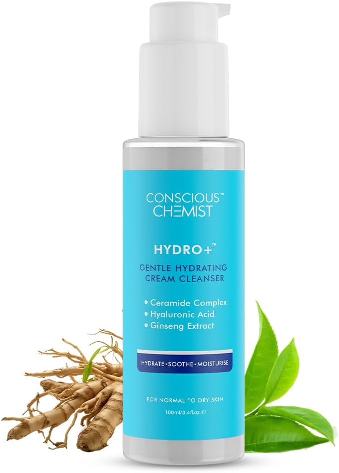 Conscious Chemist Gentle Hydrating Face Wash with Hyaluronic Acid & Ceramides - 100ml