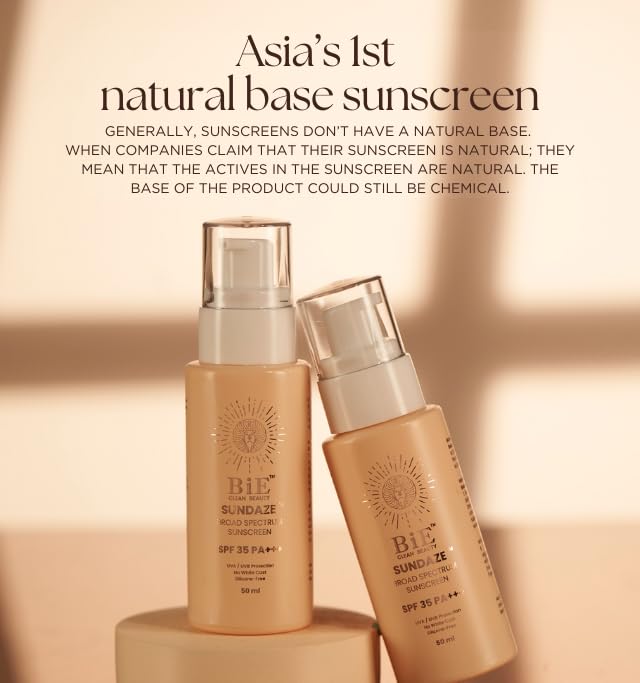 Bie Sundaze 35 SPF PA++++ Broad Spectrum Sunscreen - 50g - Image 2