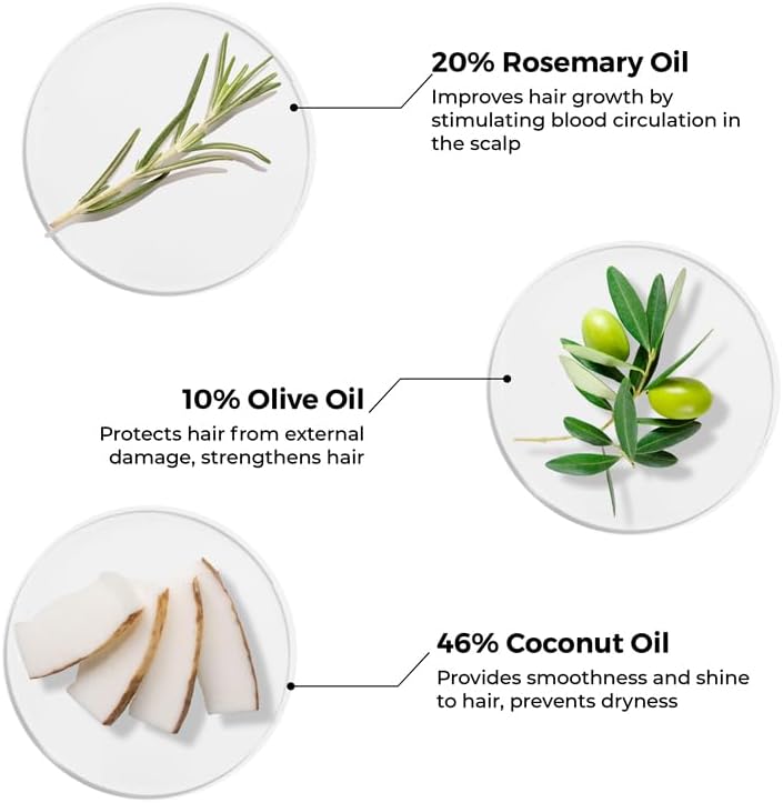 Brillaire Rosemary Oil Shots - 20% Hair Growth Treatment, 6ml x 8 Vials - Image 5