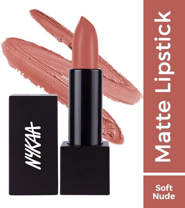 Nykaa So Matte! Lipstick Irish Coffee - Satin Finish, 18M - Image 2