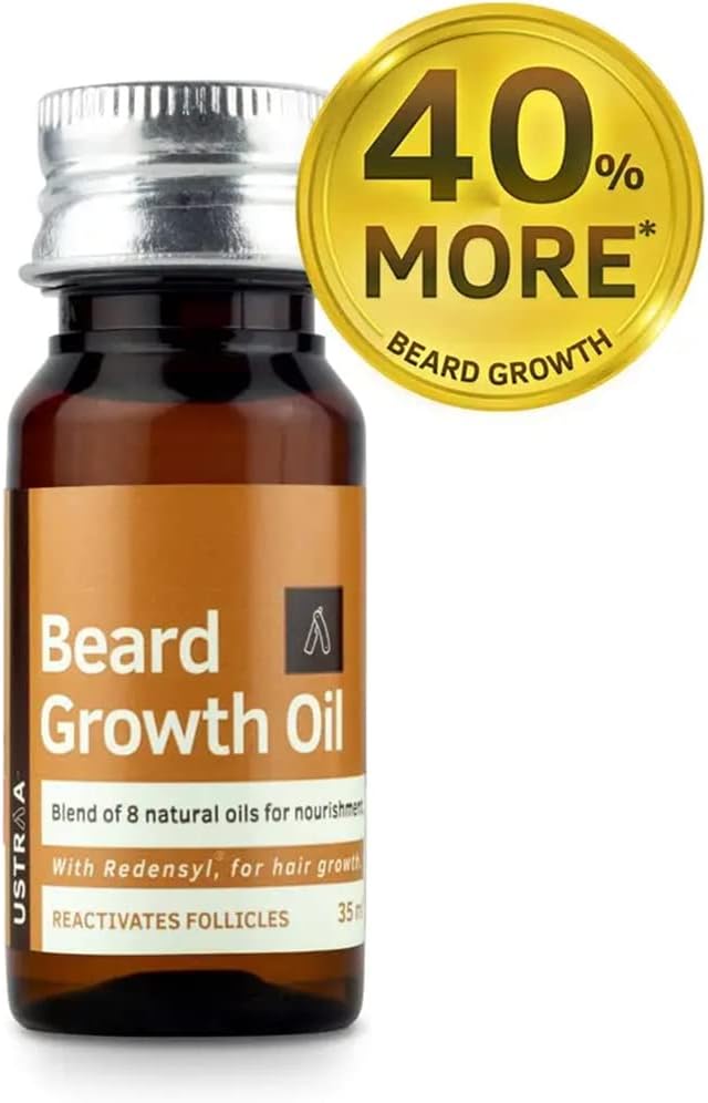Ustraa Beard Growth Oil with Redensyl & Natural Oils, 35ml - Image 2