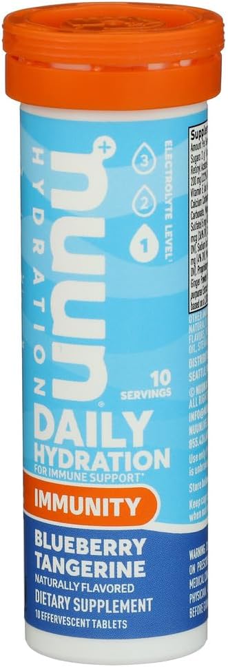 Nuun Act Sport Hydration Effervescent Tablets - Blueberry Tangerine - 10 Pack - Image 3