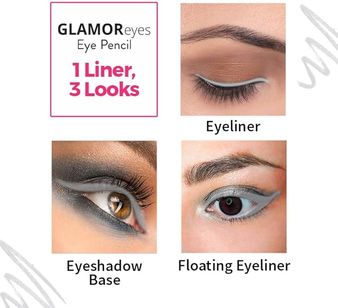 Nykaa Glamoreyes Eyeliner Pencil in Moon Child Shade - Image 4