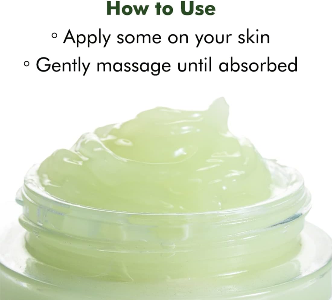mCaffeine Naked Detox Green Tea Night Gel - Face Treatment, 50ml - Image 8