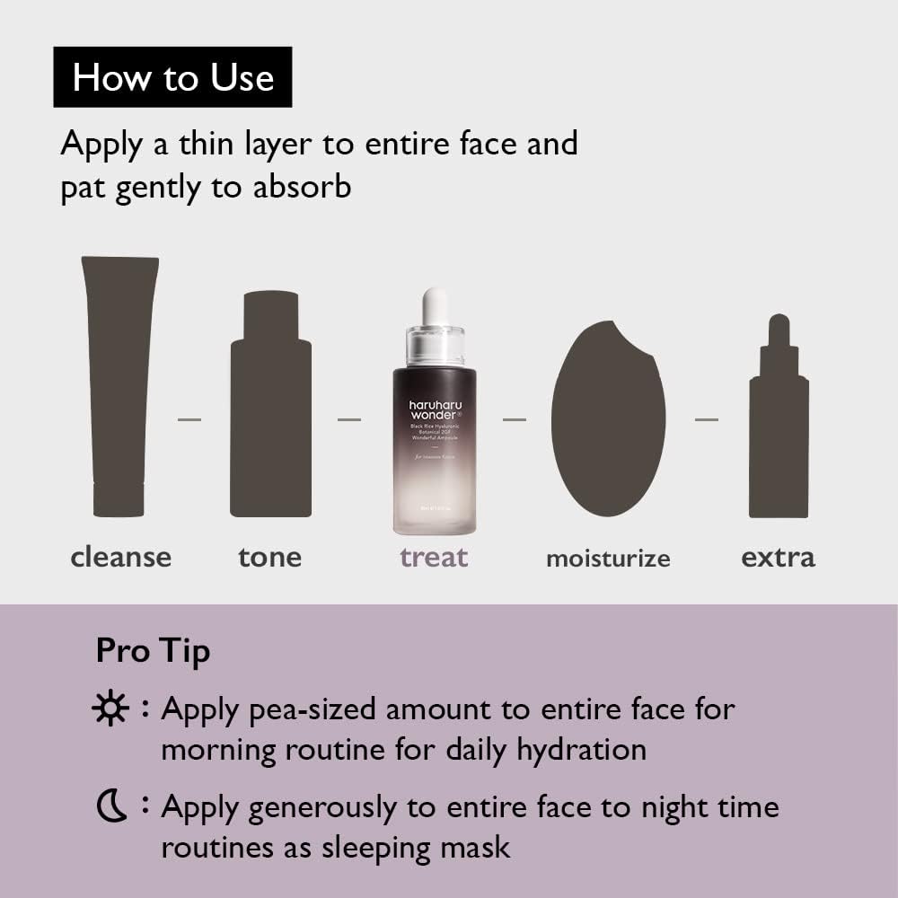 Haruharu Black Rice Hyaluronic 2GF Anti-Aging Ampoule - 30ml - Image 7