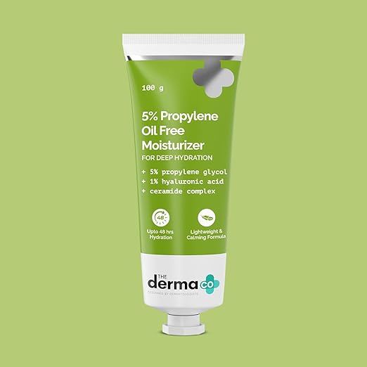 The Derma Co Face Moisturiser 5% Propylene - 100g - Image 2