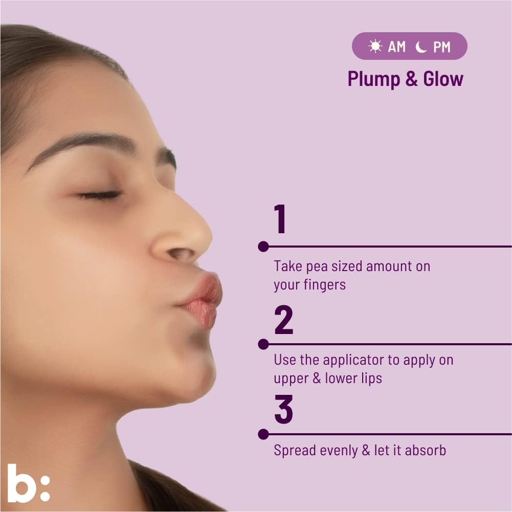 Biocule Face Moisturiser - Plump Lip Plumping Cream with Vit A, C, E - 15gm - Image 6