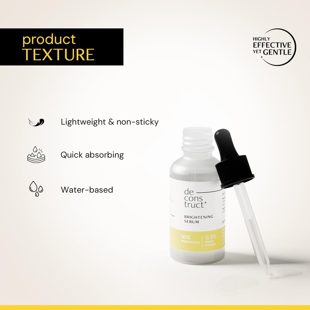 Deconstruct Face Serum - 10% Niacinamide & 0.3% Alpha Arbutin - 30ml - Image 3