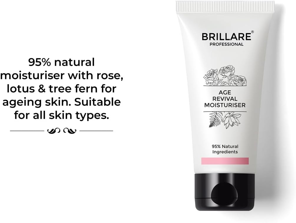 Brillaire Age Revival Face Moisturiser with Alpine Rose & Lotus 50ml - Image 2
