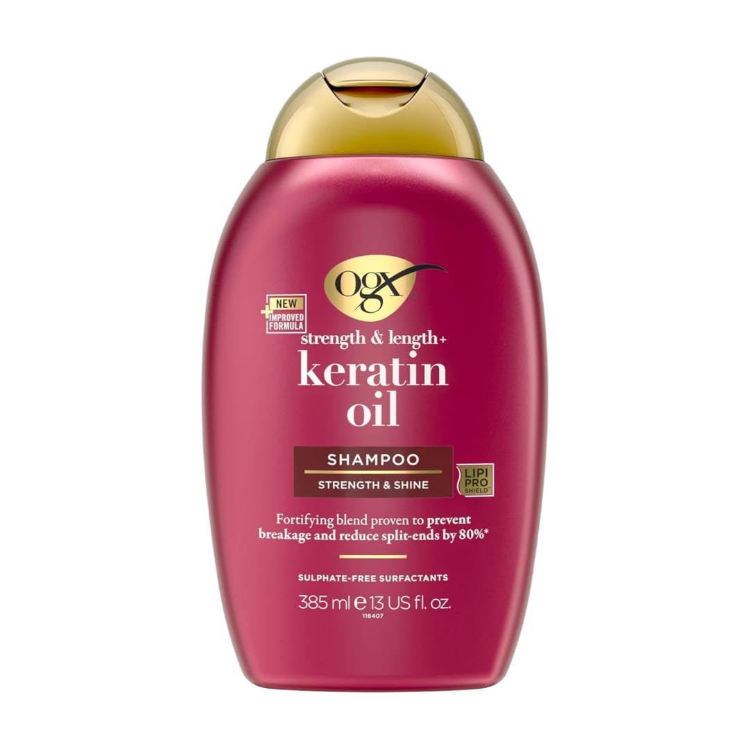 OGX SHAMPOO 385ML KERATIN OIL