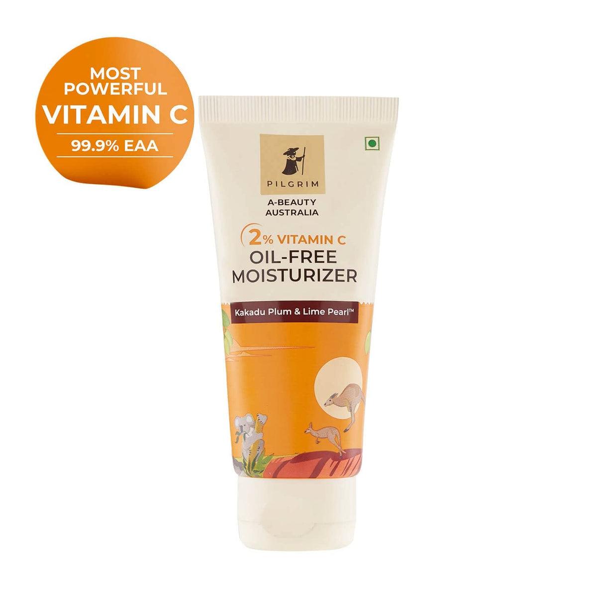 Pilgrim Vitamin C Oil-Free Moisturizer with Kakadu Plum & Lime Pearl - 50gm - Image 2