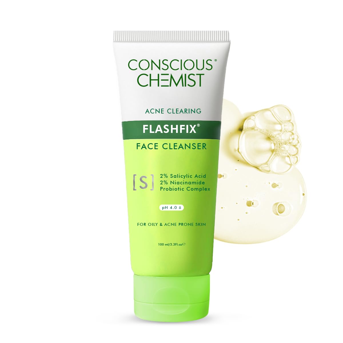 Conscious Chemist 2% Salicylic Acid Face Wash, 100ml