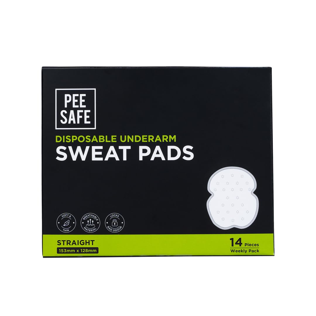 Pee Safe Sweat Pads Straight - Body Care - Pack of 14