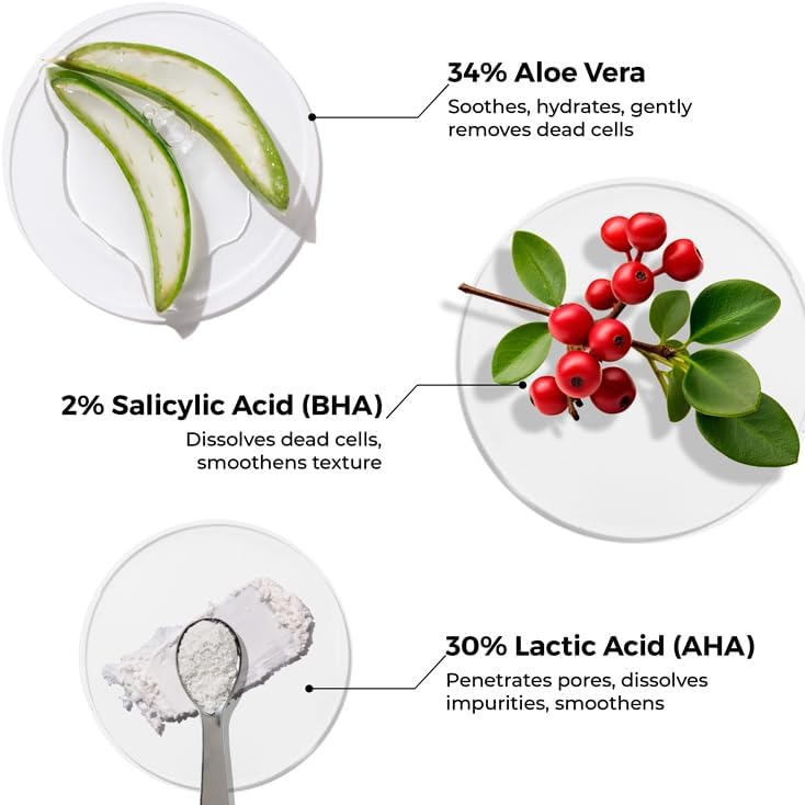 Brillaire AHA BHA Face Peel - 30ml Exfoliating Mask - Image 6