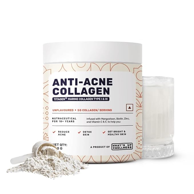 What's Up Anti Acne Collagen Powder - Unflavoured, 200g