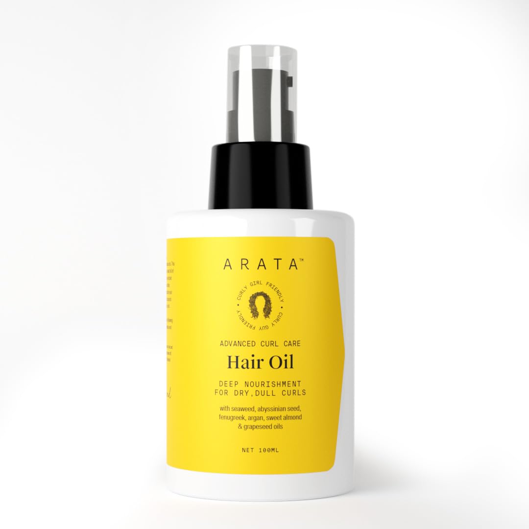 Arata Curl Hair Oil with 14 Potent Oils - 100 ml
