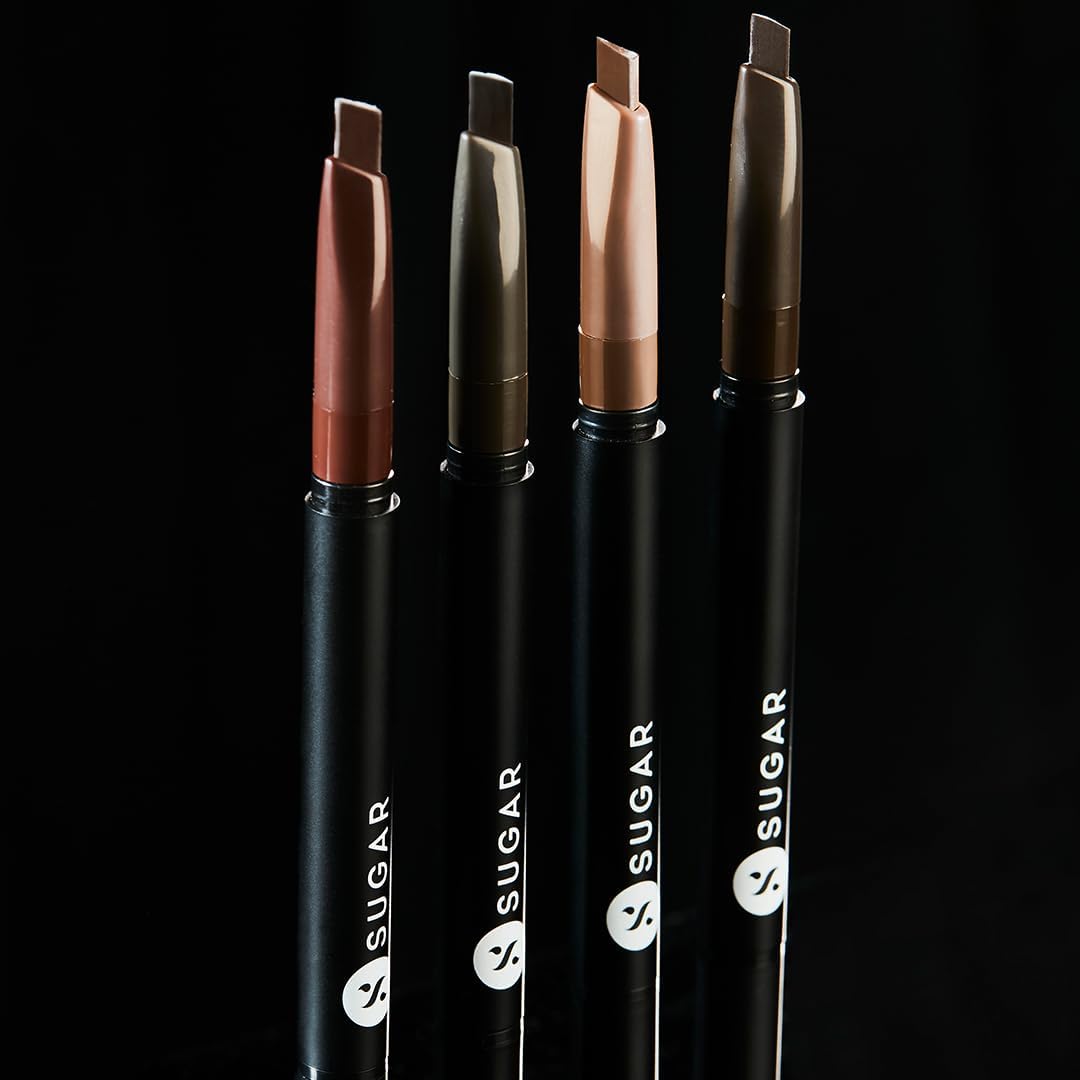 Sugar Cosmetics SUGAR Arch Arrival Brow Definer - 01 Jerry Brown - Brow Pencil 0.35g - Image 8