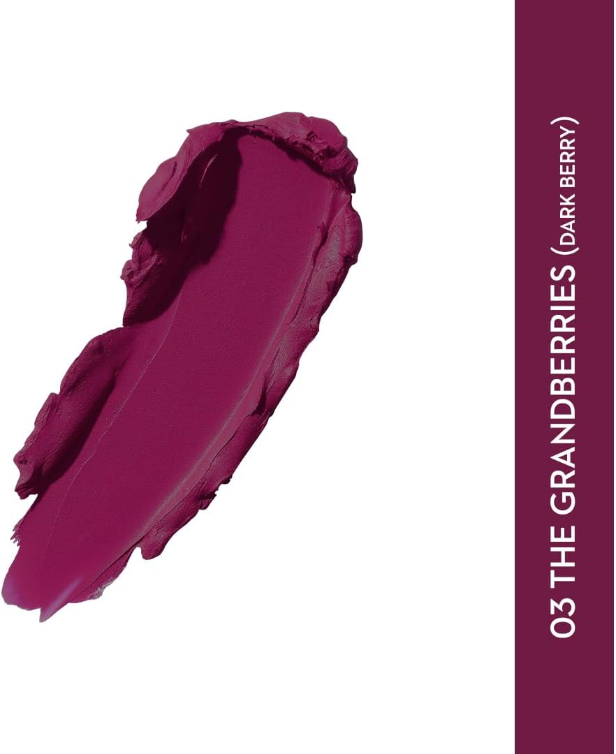 Sugar Cosmetics Matte Attack Transferproof Lipstick - 03 The Grandberries - Image 2