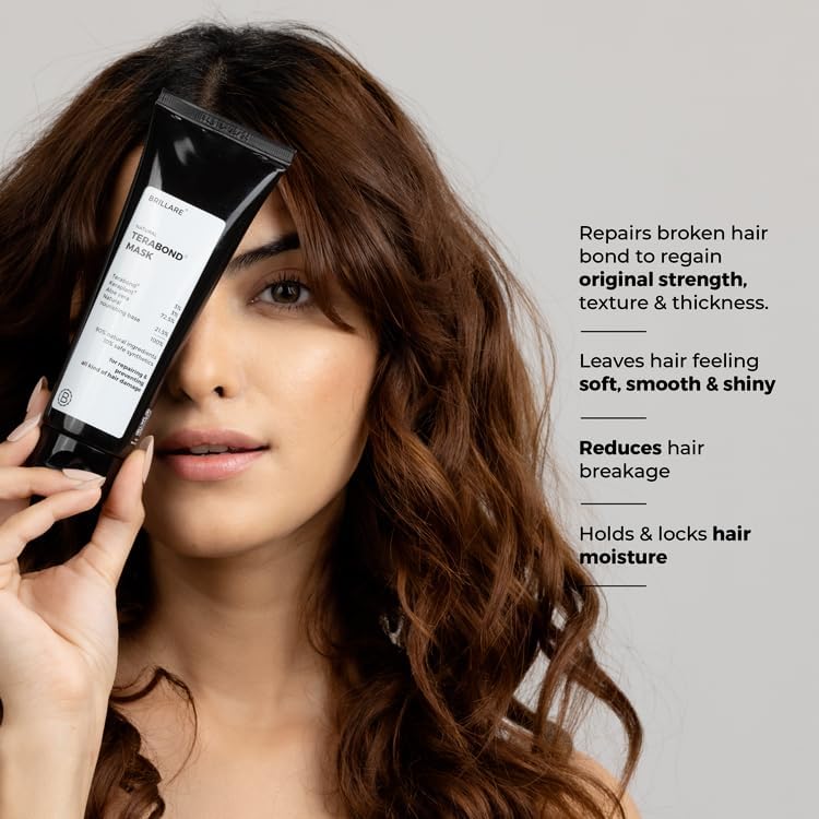 Brillaire Terabond Hair Mask - Bond Repair, Vegan Keratin, 125Gm - Image 4