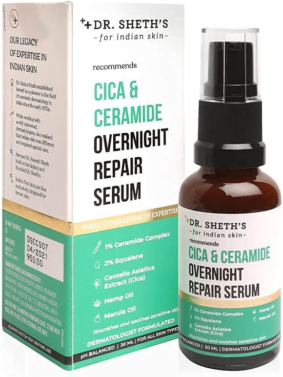 Dr. Sheth's Centella and Niacinamide Face Serum 30ml