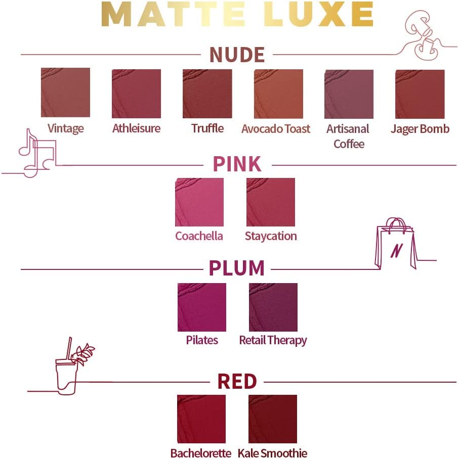 Nykaa Matte Luxe Lipstick - Vintage Colour Cosmetics, 1 unit - Image 8