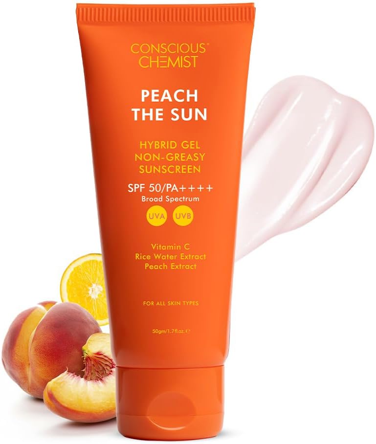 Conscious Chemist Peach The Sun Sunscreen SPF 50 PA++++ - 50g