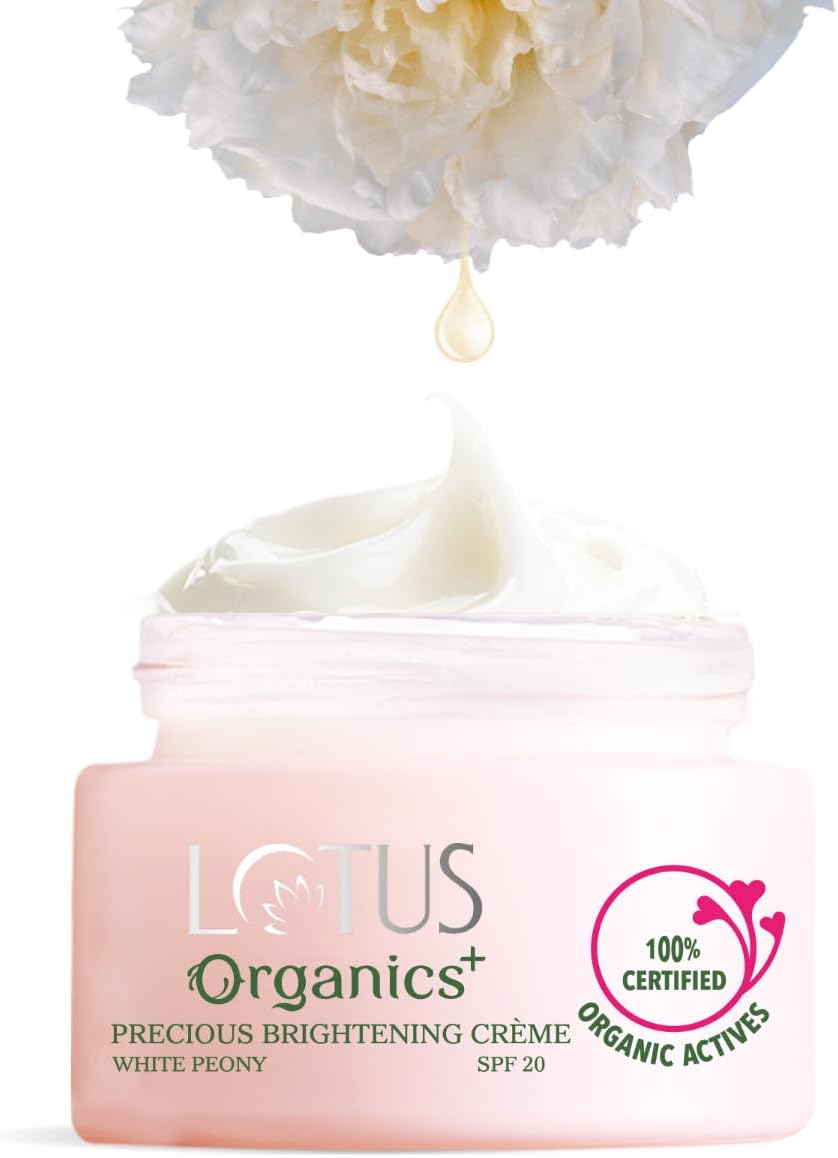 Lotus Organics+ Brightening Face Cream with Precious Formula - 50g