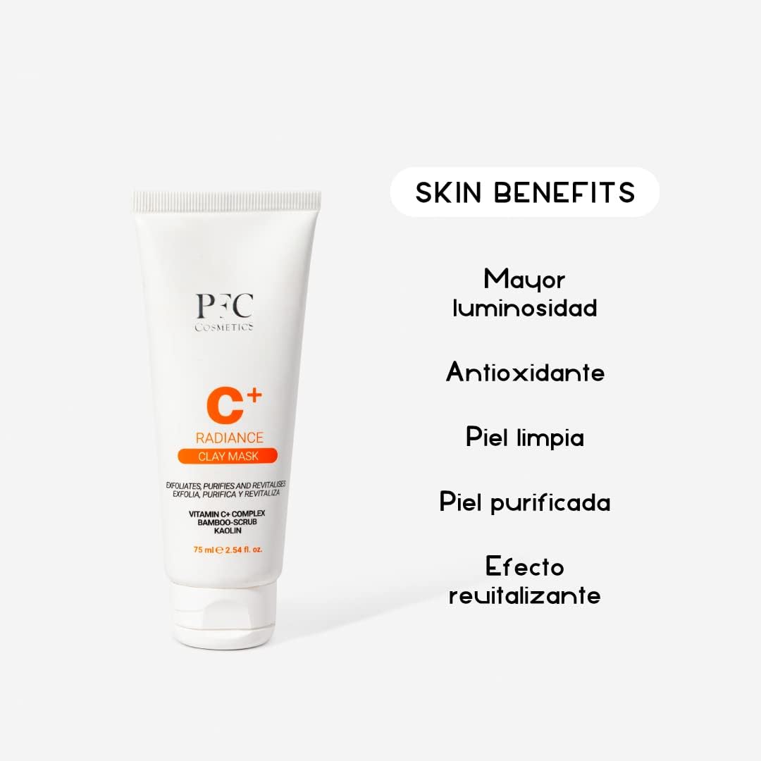 PFC Cosmetics Radiance C+ Clay Mask, 75ml - Image 2