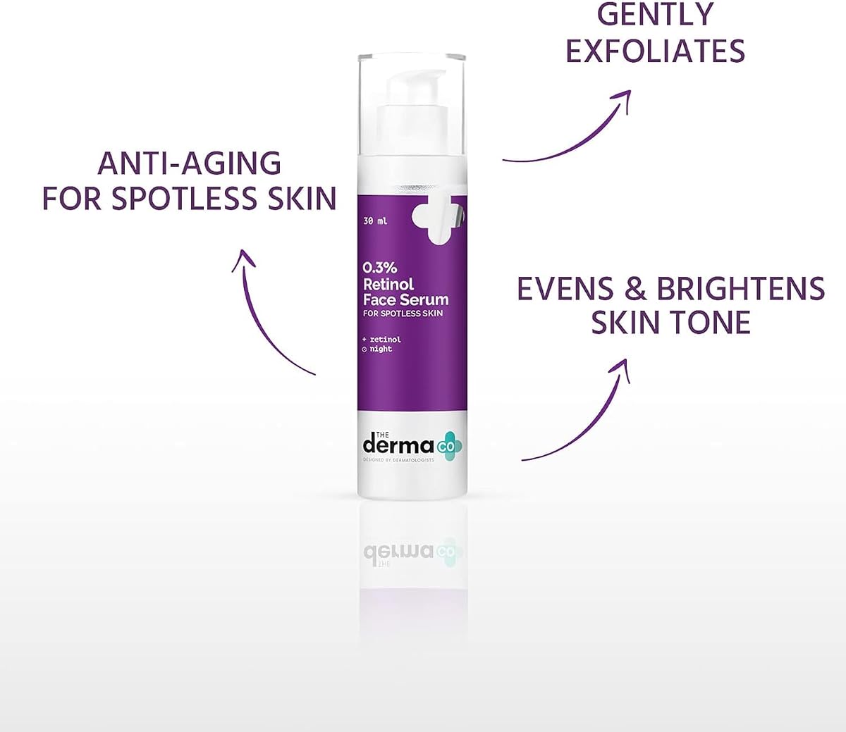 The Derma Co Face Serum - 0.3% Retinol, 30ml - Image 3