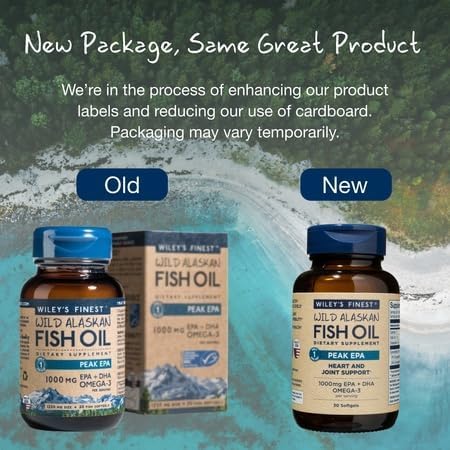 Wiley's Finest Peak EPA Softgels - High Omega-3, 30 Count - Image 7