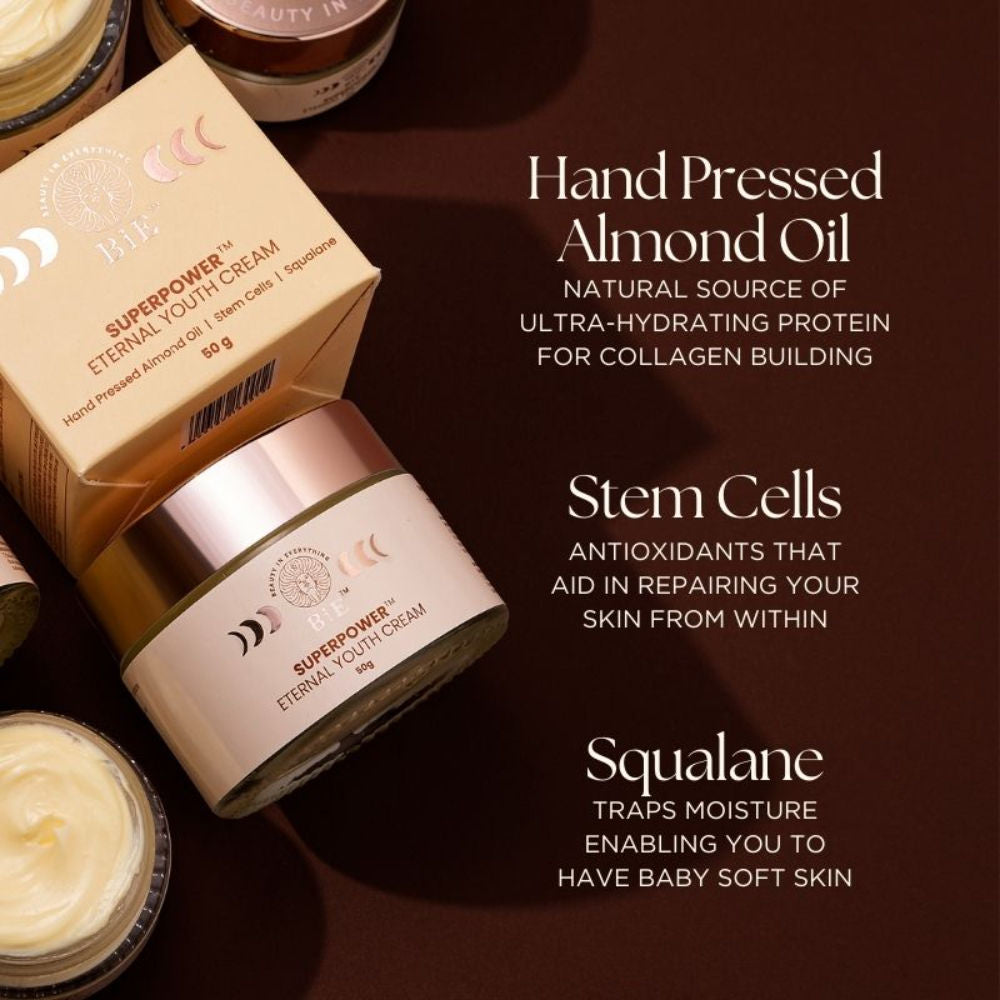 Bie Superpower Eternal Youth Face Moisturiser Cream - 20g - Image 5
