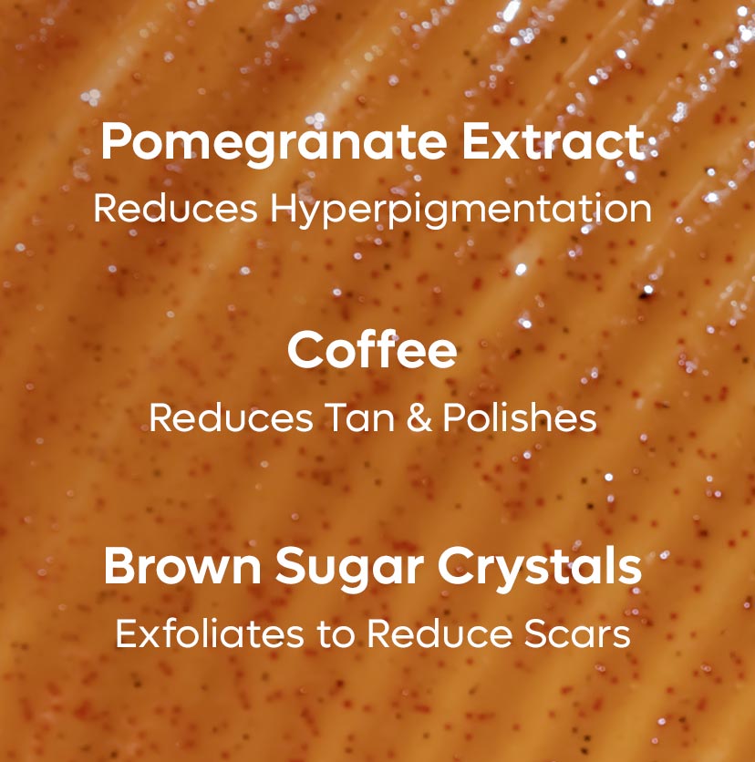 mCaffeine Coffee Sugar Body Scrub with Pomegranate - 250g - Image 4
