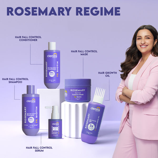 Clensta Rosemary Hair Fall Control Shampoo - 250ml - Image 6