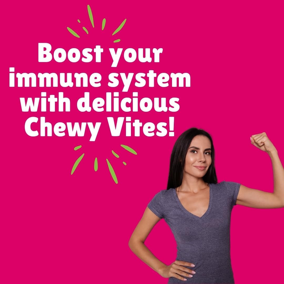 Chewy Vites Adults Super Immune Gummies with Elderberry - Vegan, 60 Pack - Image 8