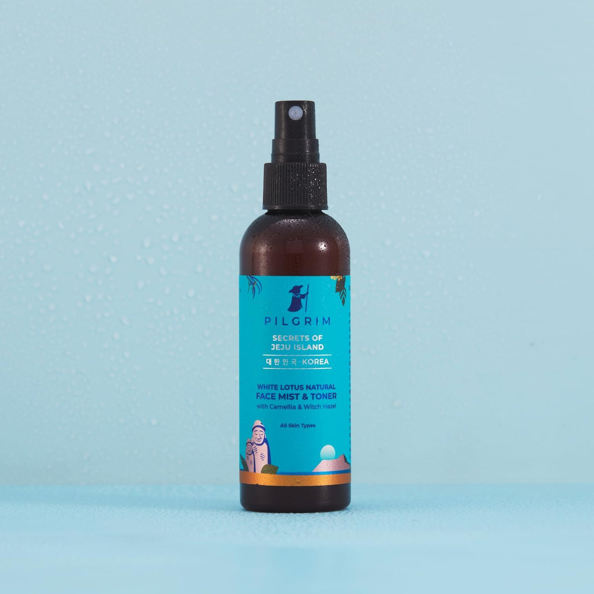 Pilgrim Korean Beauty White Lotus Face Mist & Toner - Alcohol-Free, 100ml - Image 2