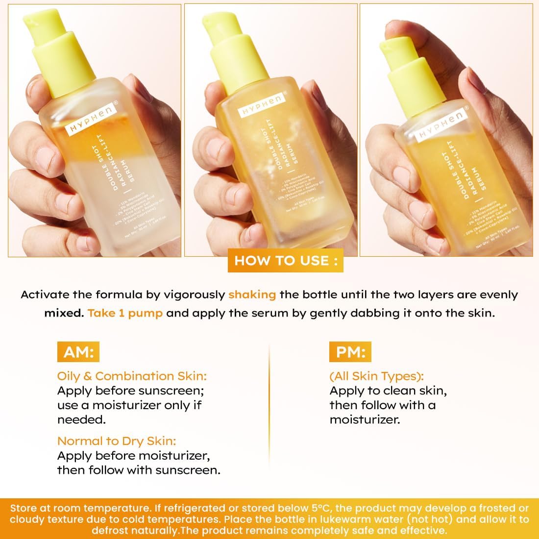 Hyphen Face Serum - 18% Brightening + 20% Collagen Boost - 50ml - Image 8
