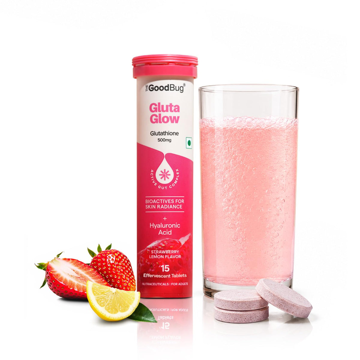 The Good Bug Effervescent: Glutathione 15 tablets